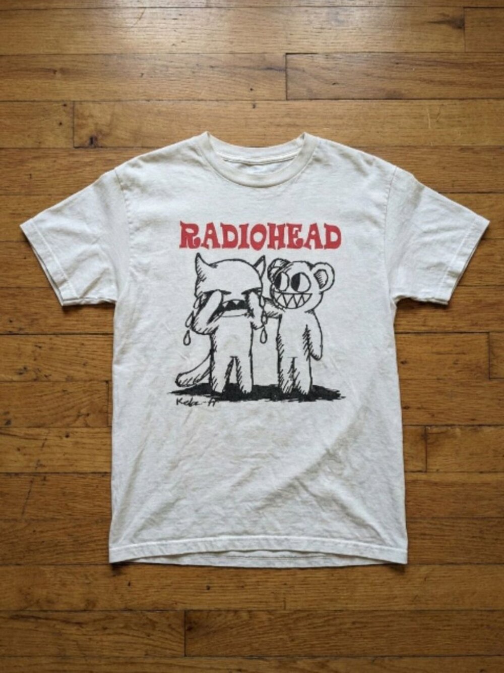 Radiohead Minotaur Bear Streetwear T-Shirt Reprint